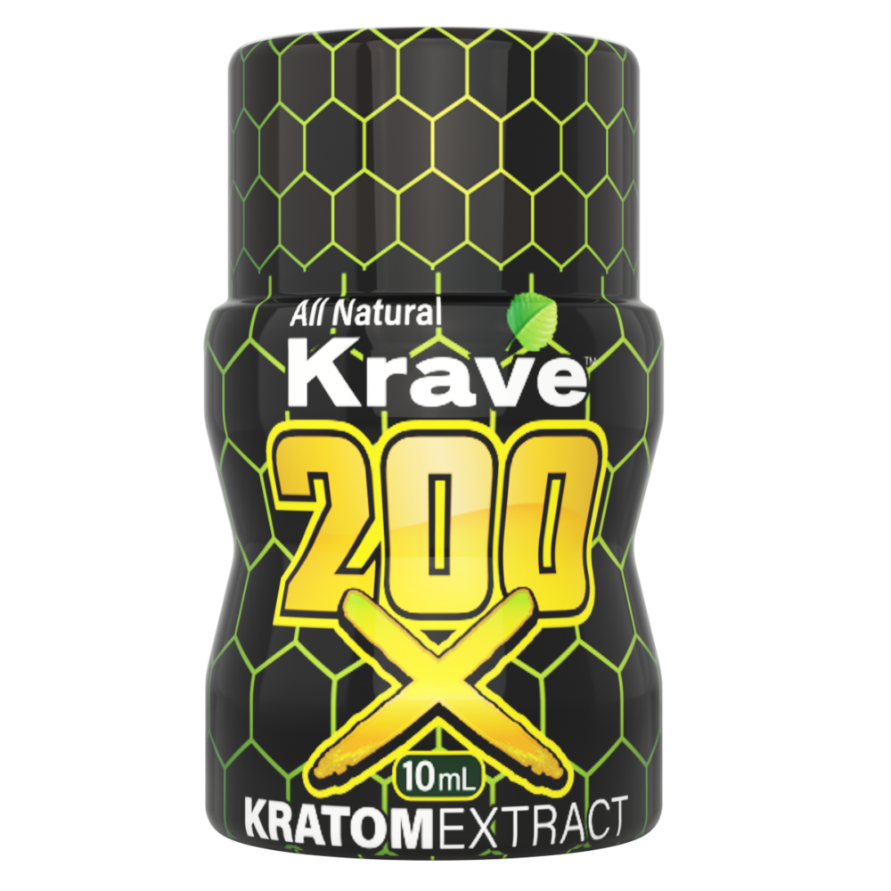 Krave 200X Kratom Extract Liquid Shot