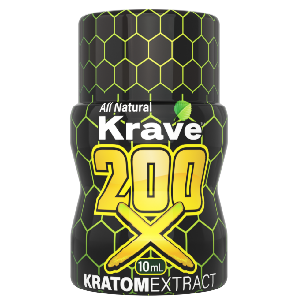 Krave 200X Kratom Extract Liquid Shot